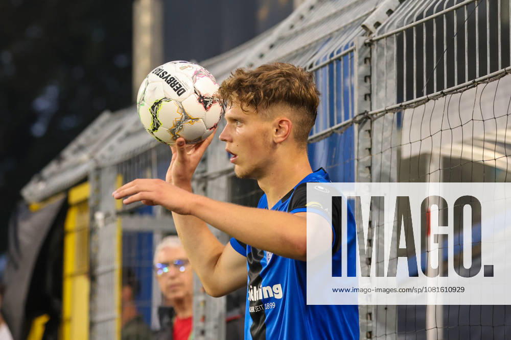 Moritz Malik Polte (SV Waldhof Mannheim, 3) Fussball: DFB-Pokal, 1. Runde, SV Waldhof Mannheim vs. 1. FC Kaiserslautern am 21.08.2026 in Mannheim (Carl-Benz-Stadion), Deutschland Mannheim Carl-Benz-Stadion Deutschland