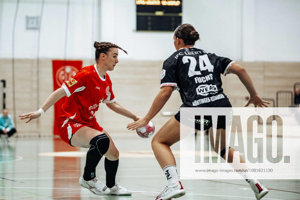 LIsa Fuchs (SG Nuertingen-Zizishausen, 24) GER, 1. FSV Mainz 05 vs. SG Nuertingen-Zizishausen, DHB Pokal Frauen, Bundesliga, 1. Spieltag, Saison 2026 2027, 21.08.2026 Eibner-Pressefoto Attila Ziga GER, 1. FSV Mainz 05 vs. SG Nuertingen-Zizishausen, DHB Pokal Frauen, Bundesliga, 1. Spieltag, Saison 2026 2027, 21.08.2026 Mainz