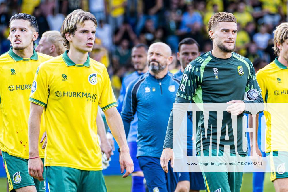SITTARD - Anthony Descotte of Fortuna Sittard after the Eredivisie match between Fortuna Sittard and AZ Alkmaar at the Fortuna Sittard Stadium on August 22, 2026 in Sittard, the Netherlands. KEVIN SENDERS ANP Eredivisie 2026 27 ANPxSportx xMarcelxterxBalsxIVx 566035257 originalFilename: 566035257