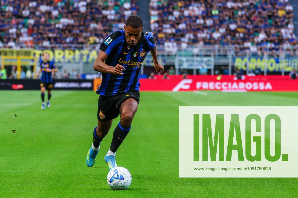 Andy Diouf of FC Internazionale seen in action during Serie A 2026 27 football match between FC Internazionale and AC Monza Italy