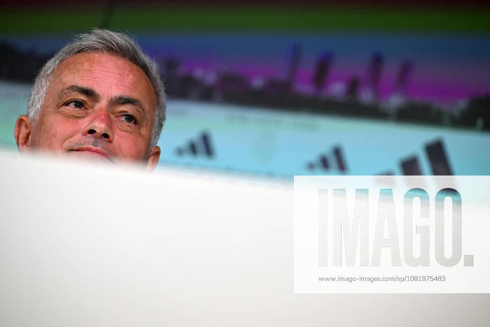 Real Madrid head coach Jose Mourinho MADRID, SPAIN - AUGUST 25: Real Madrid head coach Jose Mourinho answers questions during a press conference, PK, Pressekonferenz at the Valdebebas training complex in Madrid, Spain, on August 25, 2026. The team completed their final training session at the facility ahead of their upcoming opening match of the La Liga season against Real Sociedad. Burak Akbulut Anadolu Madrid Spain. Editorial use only. Please get in touch for any other usage.
