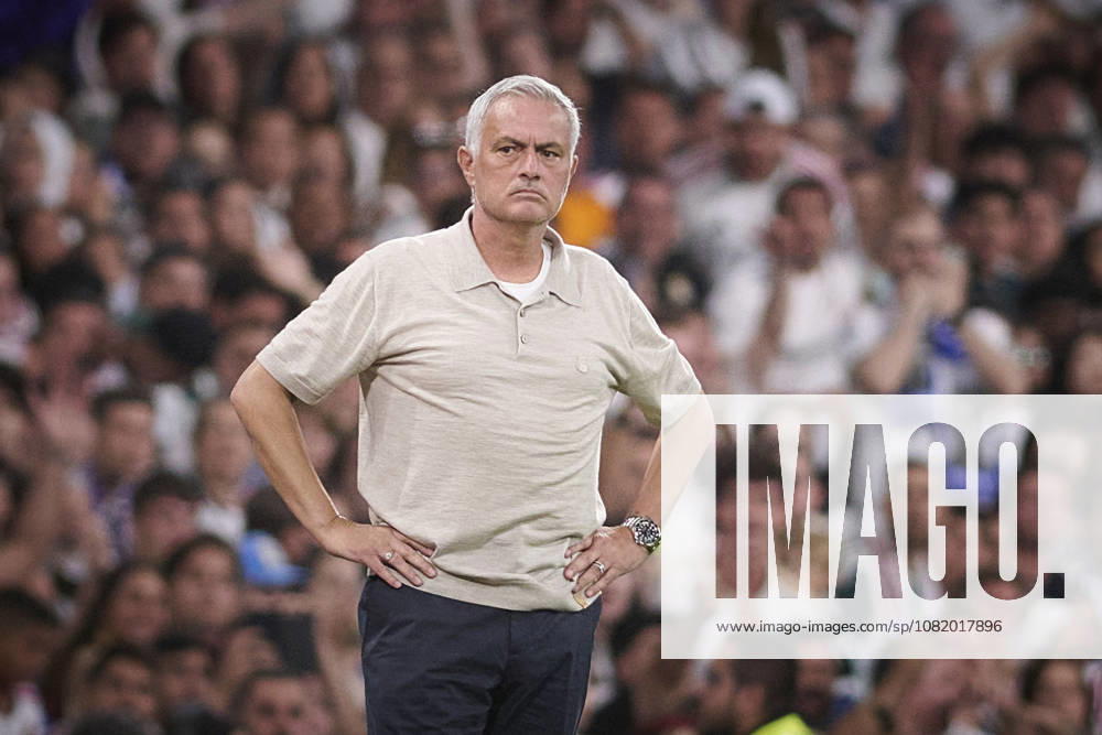 Real Madrid CFs coach Jose Mourinho during La Liga match. August 26 ,2026. (20260826036)