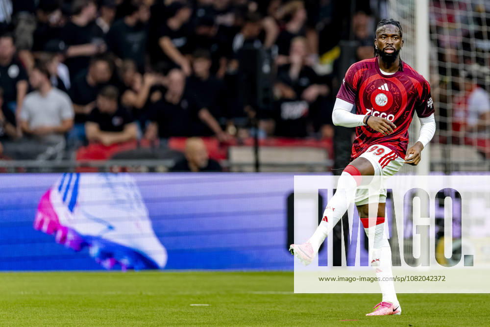 AMSTERDAM AFC Ajax Amsterdam forward Toluwalase Arokodare during the UEFA Conference League at the Johan Cruijff ArenA on 27 August 2026 in Amsterdam, the Netherlands. (Photo by DeFodi Images) -