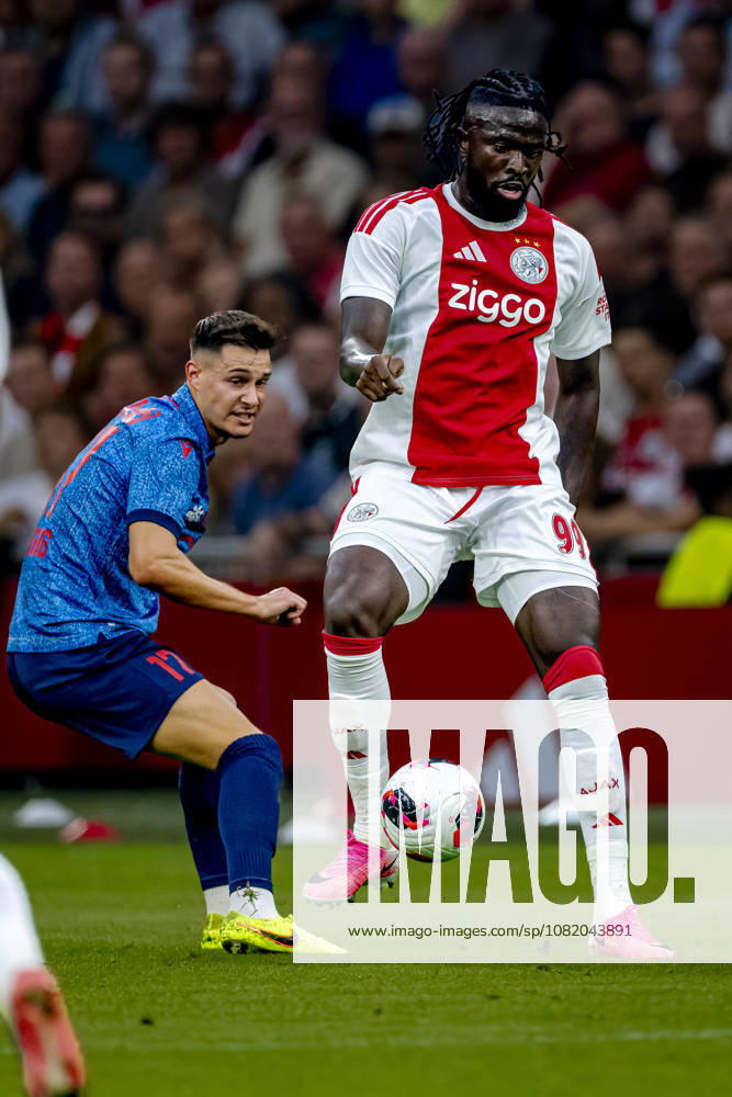 AMSTERDAM AFC Ajax Amsterdam forward Toluwalase Arokodare during the UEFA Conference League at the Johan Cruijff ArenA on 27 August 2026 in Amsterdam, the Netherlands. (Photo by DeFodi Images) -