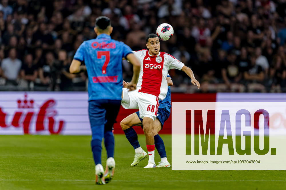 AMSTERDAM AFC Ajax Amsterdam midfielder Abdellah Ouazane during the UEFA Conference League at the Johan Cruijff ArenA on 27 August 2026 in Amsterdam, the Netherlands. (Photo by DeFodi Images) -
