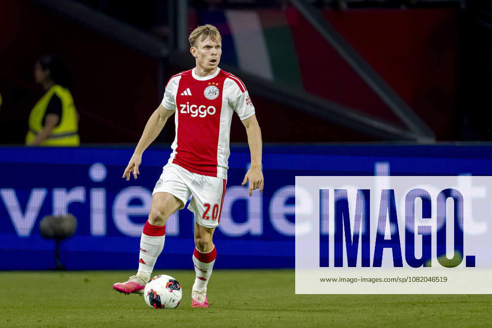AMSTERDAM AFC Ajax Amsterdam forward Oliver Edvardsen during the UEFA Conference League at the Johan Cruijff ArenA on 27 August 2026 in Amsterdam, the Netherlands. (Photo by DeFodi Images) -
