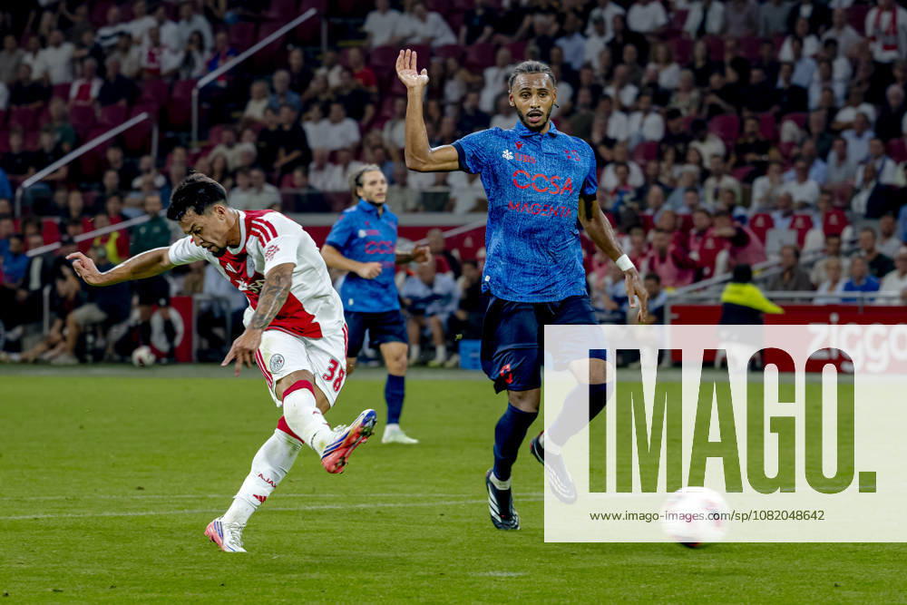 AMSTERDAM AFC Ajax Amsterdam forward Marcos Leonardo during the UEFA Conference League at the Johan Cruijff ArenA on 27 August 2026 in Amsterdam, the Netherlands. (Photo by DeFodi Images) -