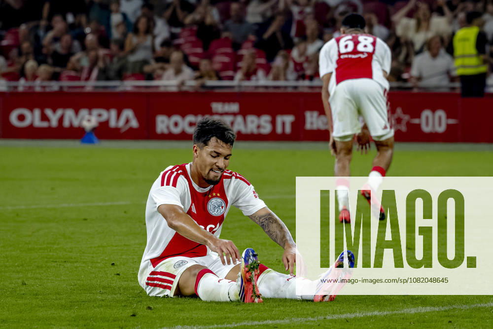 AMSTERDAM AFC Ajax Amsterdam forward Marcos Leonardo during the UEFA Conference League at the Johan Cruijff ArenA on 27 August 2026 in Amsterdam, the Netherlands. (Photo by DeFodi Images) -