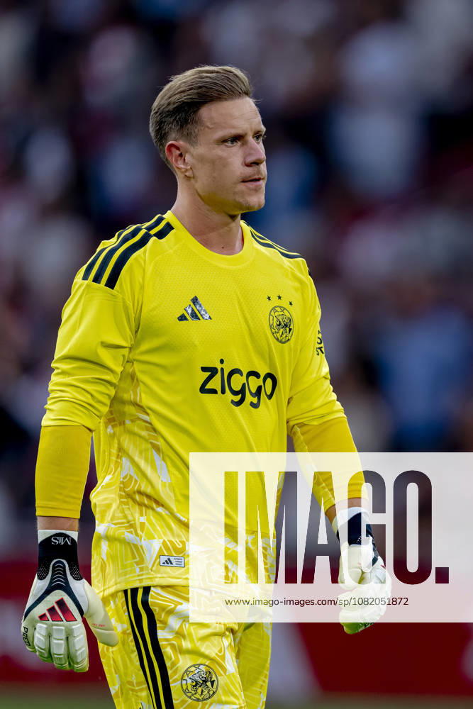 AMSTERDAM AFC Ajax Amsterdam goalkeeper Marc ter Stegen during the UEFA Conference League at the Johan Cruijff ArenA on 27 August 2026 in Amsterdam, the Netherlands. (Photo by DeFodi Images) -