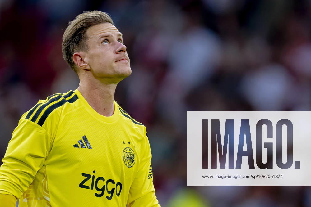 AMSTERDAM AFC Ajax Amsterdam goalkeeper Marc ter Stegen during the UEFA Conference League at the Johan Cruijff ArenA on 27 August 2026 in Amsterdam, the Netherlands. (Photo by DeFodi Images) -