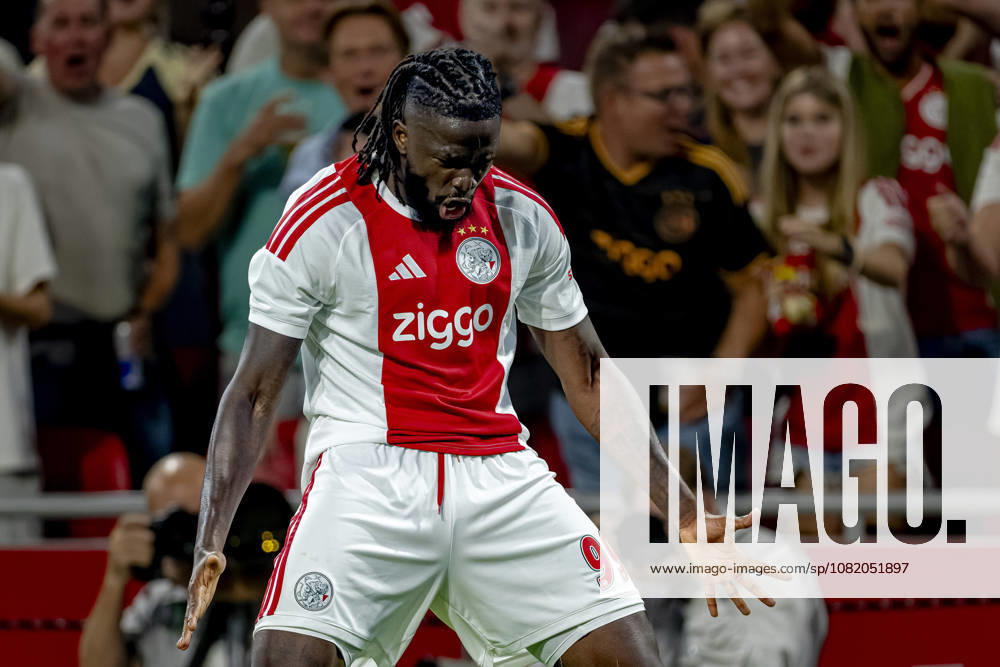 AMSTERDAM AFC Ajax Amsterdam forward Toluwalase Arokodare during the UEFA Conference League at the Johan Cruijff ArenA on 27 August 2026 in Amsterdam, the Netherlands. (Photo by DeFodi Images) -
