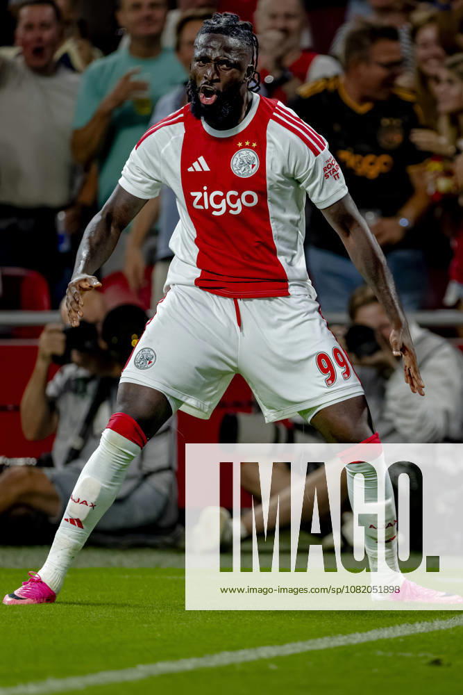 AMSTERDAM AFC Ajax Amsterdam forward Toluwalase Arokodare during the UEFA Conference League at the Johan Cruijff ArenA on 27 August 2026 in Amsterdam, the Netherlands. (Photo by DeFodi Images) -