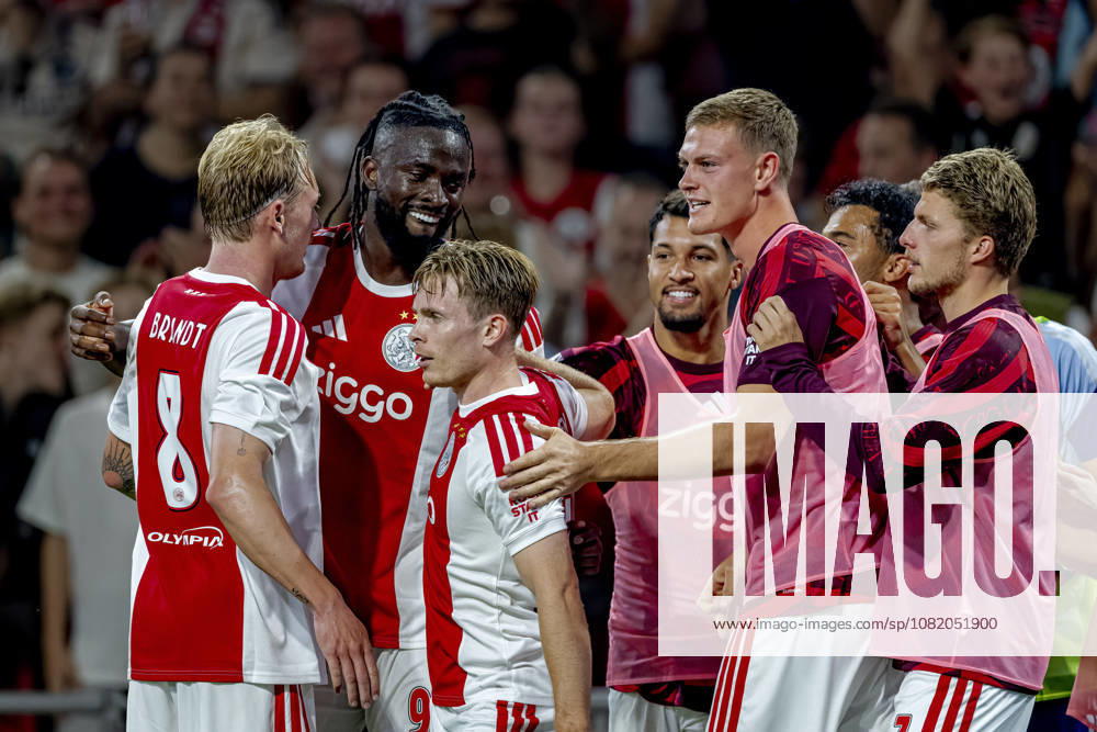 AMSTERDAM AFC Ajax Amsterdam forward Toluwalase Arokodare during the UEFA Conference League at the Johan Cruijff ArenA on 27 August 2026 in Amsterdam, the Netherlands. (Photo by DeFodi Images) -