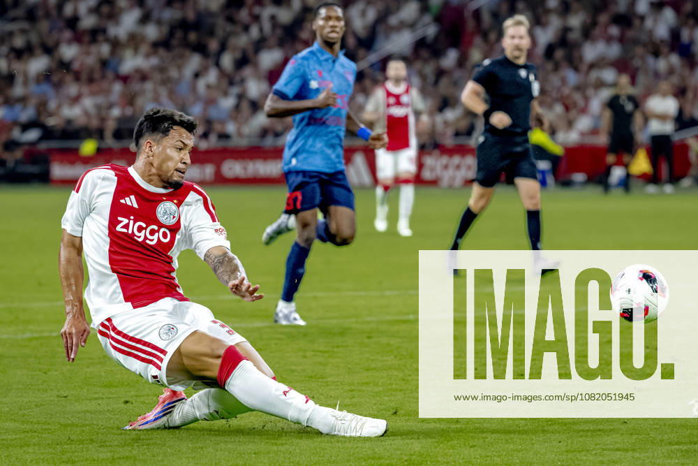 AMSTERDAM AFC Ajax Amsterdam forward Marcos Leonardo during the UEFA Conference League at the Johan Cruijff ArenA on 27 August 2026 in Amsterdam, the Netherlands. (Photo by DeFodi Images) -