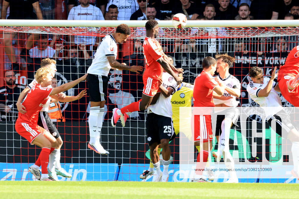GER , Fussball, 1.Fussballbundesliga, 2026 2027, Alte Foersterei, 1.FC Union vs. Eintracht Frankfurt 1:0 durch Lucas Tousart ( 1.FC Union Berlin 29 ) 1. Liga: DFB DFL regulations prohibit any use of photographs as image sequences and or quasi-video) Berlin Stadion Alte Foersterei Berlin Deutschland