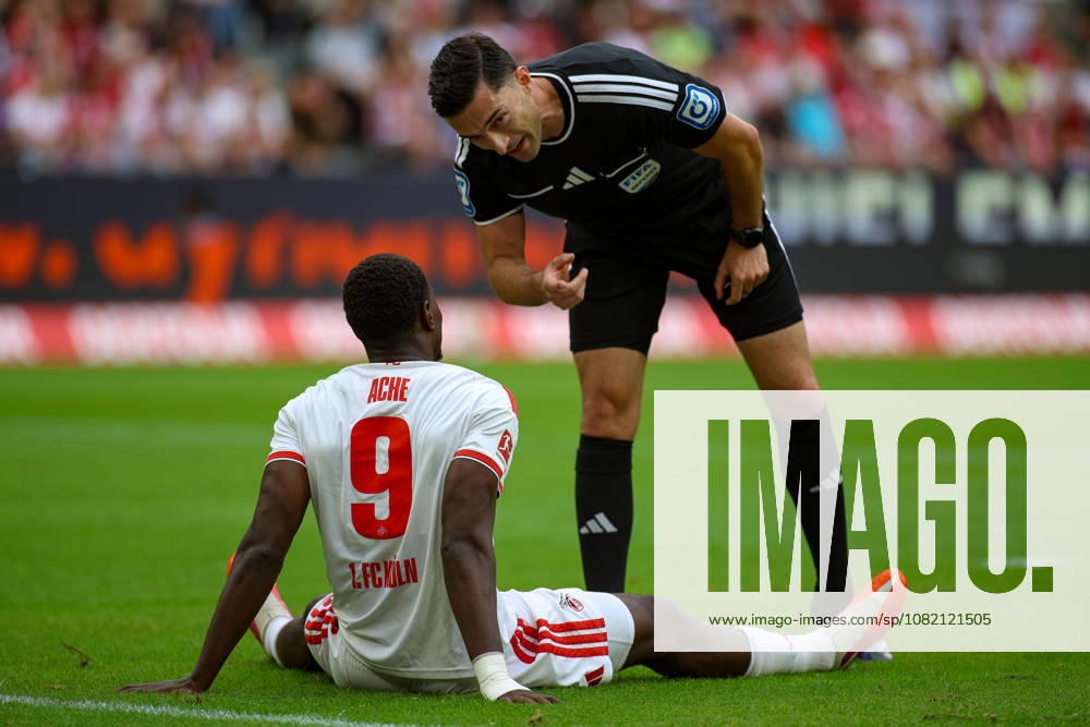 GER, Fussball, Herren, Bundesliga , 1. Bundesliga, Saison 2026 2027, 1. FC Köln - TSG 1899 Hoffenheim Ragnar Ache (KOE) liegt verletzt am Boden