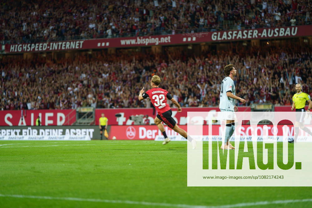 Tim Janisch (1. FC Nuernberg, 32), GER, 1. FC Nuernberg vs. Arminia Bielefeld, Fussball, 2. Bundesliga, 3. Spieltag, Saison 2026 2027, 29.08.2026, DFL REGULATIONS PROHIBIT ANY USE OF PHOTOGRAPHS AS IMAGE SEQUENCES AND OR QUASI-VIDEO, GER, 1. FC Nuernberg vs. Arminia Bielefeld, Fussball, 2. Bundesliga, 3. Spieltag, Saison 2026 2027, 29.08.2026 Nuernberg
