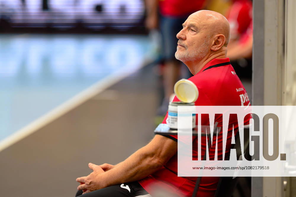Herbert Mueller (Thueringer HC, Trainer) GER, Thueringer HC gegen Buxtehuder SV, Handball, Alsco Handball Bundesliga Frauen, Saison 2026 2027, 1. Spieltag, Sonntag, 15.00 Uhr, 30.08.2026 GER, Thueringer HC gegen Buxtehuder SV, Handball, Alsco Handball Bundesliga Frauen, Saison 2026 2027, 1. Spieltag, Sonntag, 15.00 Uhr, 30.08.2026 Bad Langensalza