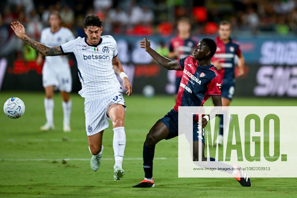 Cagliari s Paul Mendy in action during the Serie A soccer match between Cagliari Calcio and F.C. Internazionale at the Unipol Domus in Cagliari, Sardinia - Sunday 30th august 2026. - Soccer