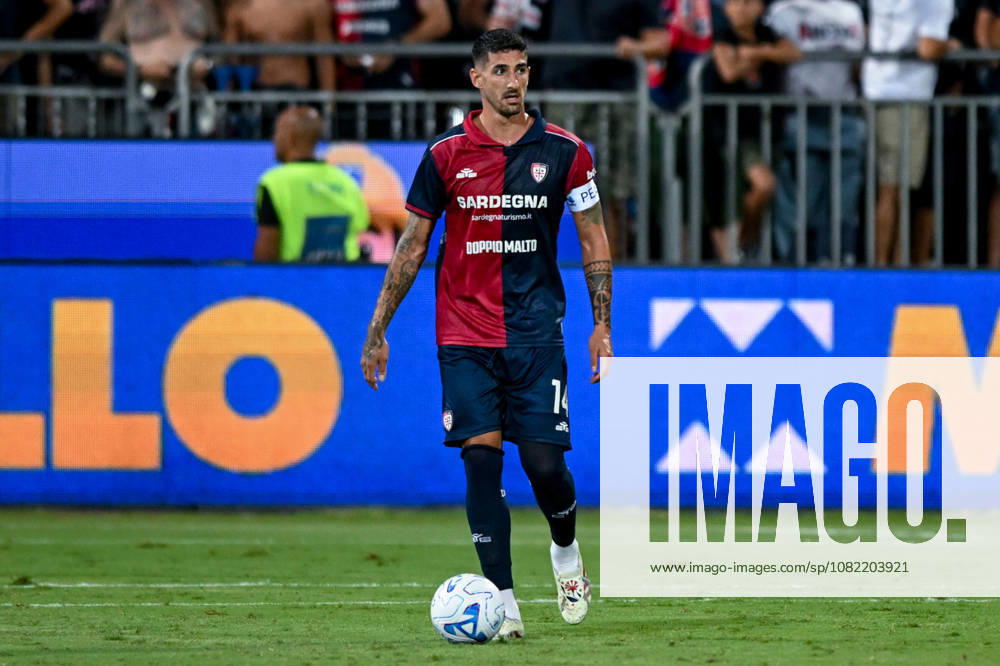 Cagliari s Alessandro Deiola in action during the Serie A soccer match between Cagliari Calcio and F.C. Internazionale at the Unipol Domus in Cagliari, Sardinia - Sunday 30th august 2026. - Soccer