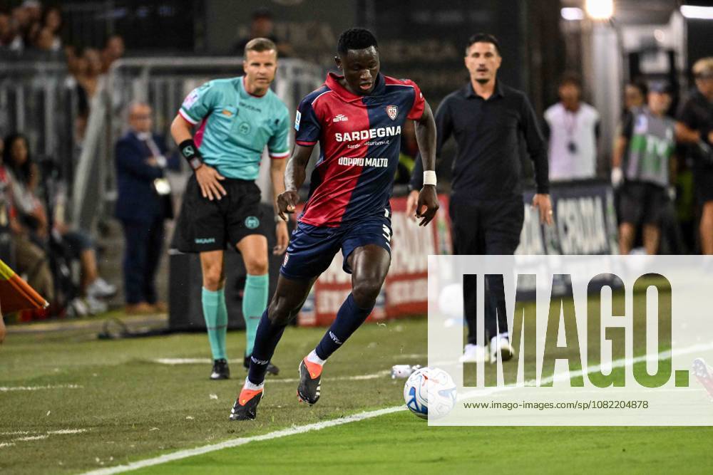 IPA87946937 - Paul Mendy of Cagliari Calcio during the Cagliari Calcio vs. Inter - FC Internazionale Serie A soccer match in Cagliari, Italy, on August 30, 2026