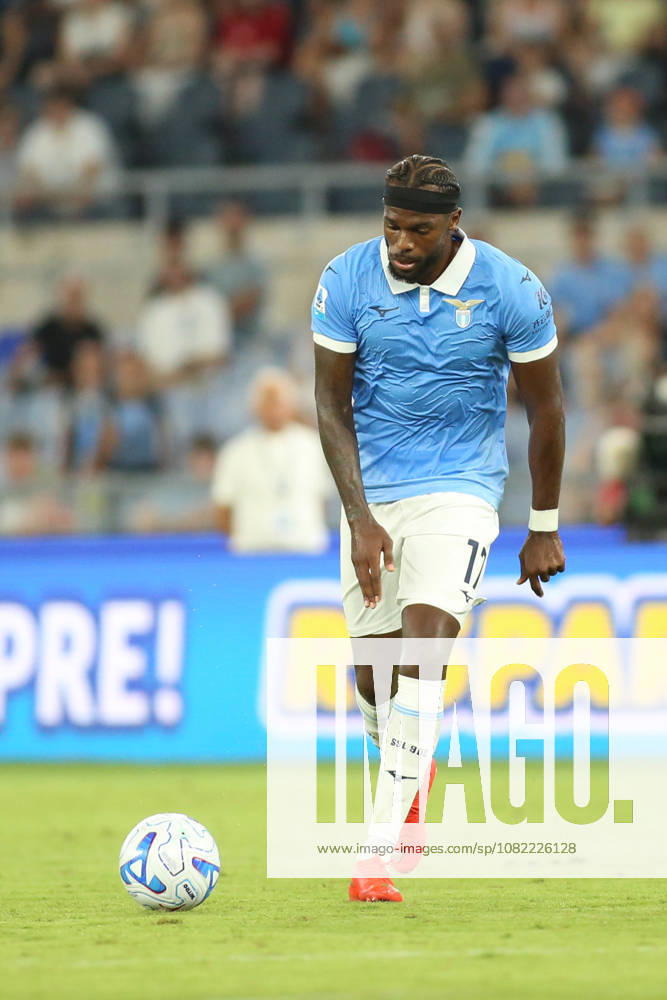 IPA87964784 - Nuno Tavares of Società Sportiva Lazio is in action during the 2026–2027 Serie A match between S.S. Lazio and Genoa C.F.C. at the Stadio Olimpico in Rome, Italy.