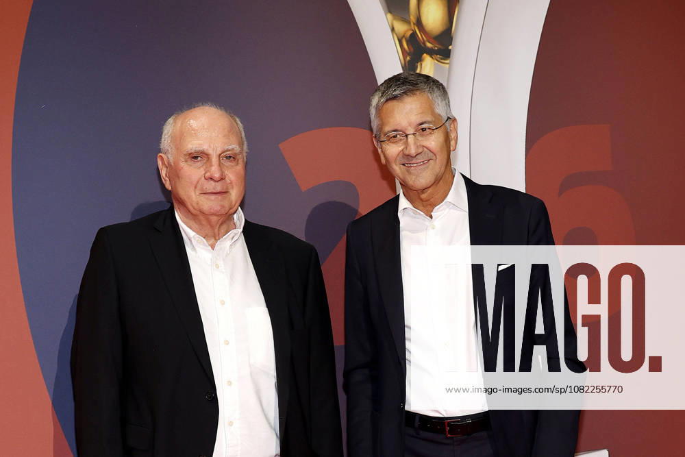 Uli Hoeneß und Herbert Hainer bei der Verleihung vom Bild Award am 31.08.2026 in Hamburg Uli Hoeness and Herbert Hainer attend the Sport Bild Award ceremony on August 31, 2026 in Hamburg, Germany Sport Bild Award 2026 in Hamburg