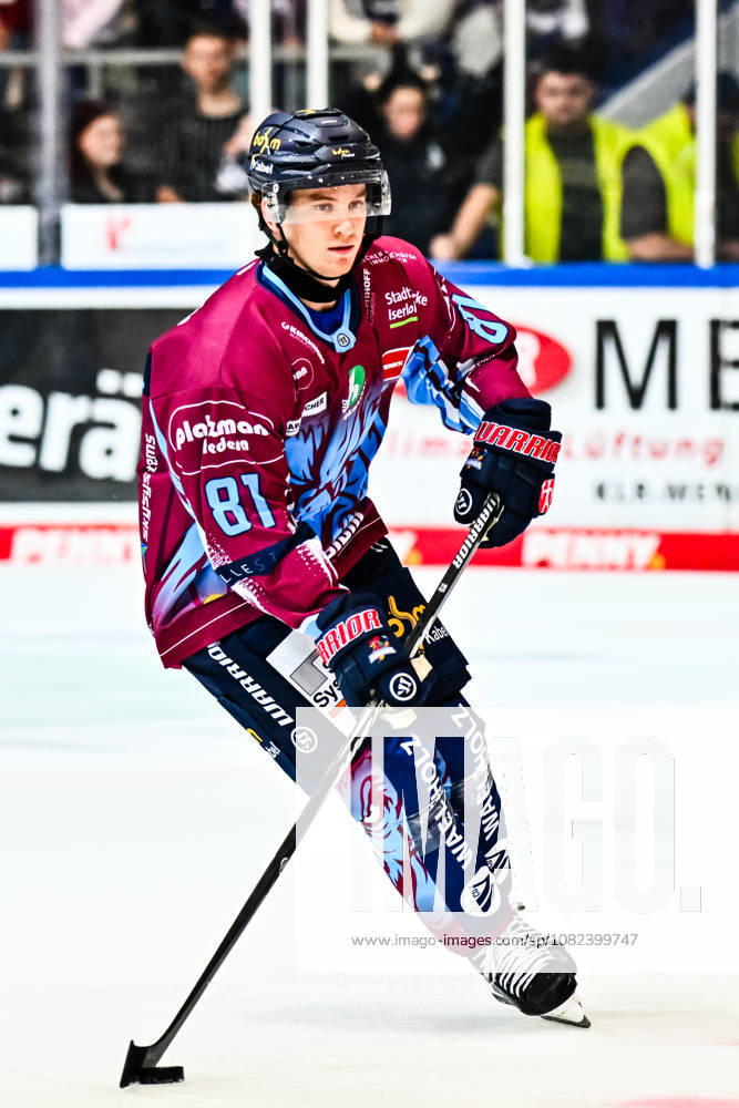 Mac Hollowell (Iserlohn Roosters, 81), GER, Iserlohn Roosters vs. Krefeld Pinguine, Eishockey, Penny-DEL, Testspiel, Spielzeit 2026 2027, 05.08.2026, GER, Iserlohn Roosters vs. Krefeld Pinguine, Eishockey, Penny-DEL, Testspiel, Spielzeit 2026 2027, 05.08.2026 Iserlohn