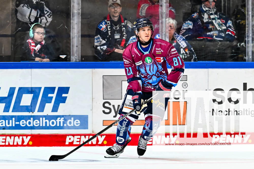 Mac Hollowell (Iserlohn Roosters, 81), GER, Iserlohn Roosters vs. Krefeld Pinguine, Eishockey, Penny-DEL, Testspiel, Spielzeit 2026 2027, 05.08.2026, GER, Iserlohn Roosters vs. Krefeld Pinguine, Eishockey, Penny-DEL, Testspiel, Spielzeit 2026 2027, 05.08.2026 Iserlohn