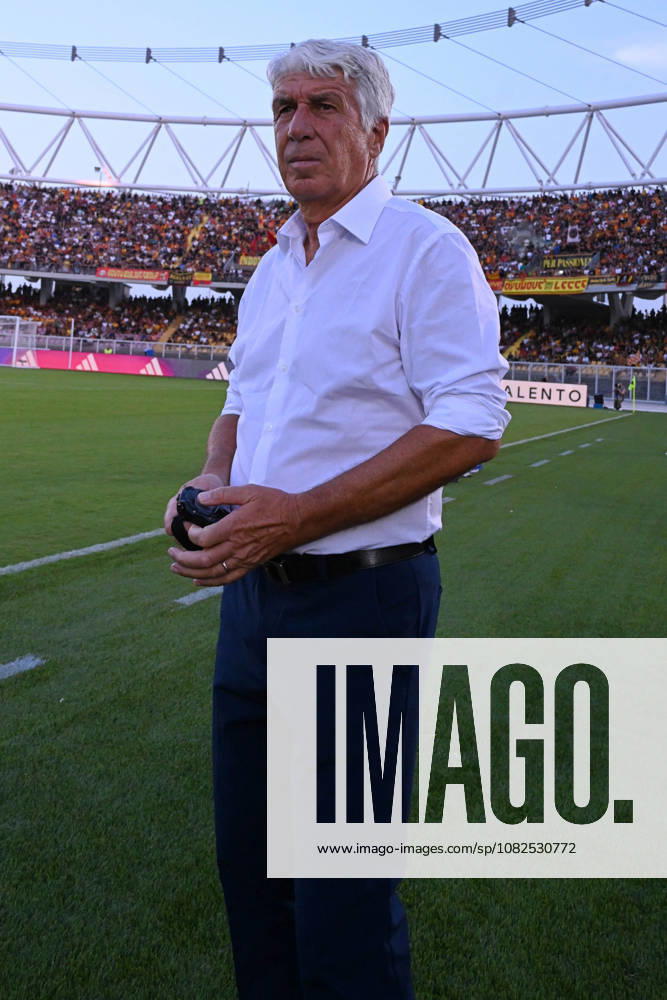 IPA88226491 - Gian Piero Gasperini (Head Coach of AS Roma) during the US Lecce vs. AS Roma Serie A soccer match in Lecce, Italy, on August 31, 2026