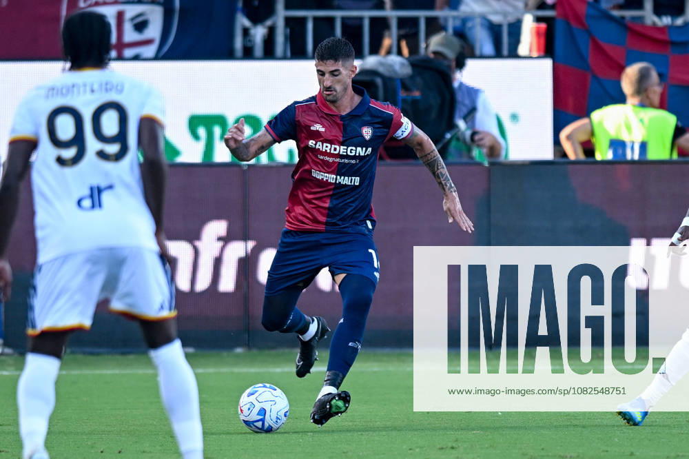 Cagliari s Alessandro Deiola in action during the Serie A soccer match between Cagliari Calcio and Lecce at the Unipol Domus in Cagliari, Sardinia - Monday 7th september 2026. - Soccer