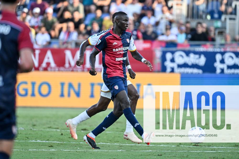 IPA88246609 - Paul Mendy of Cagliari Calcio during the Cagliari Calcio vs. US Lecce Italian Serie A soccer match in Cagliari, Italy, on September 7, 2026