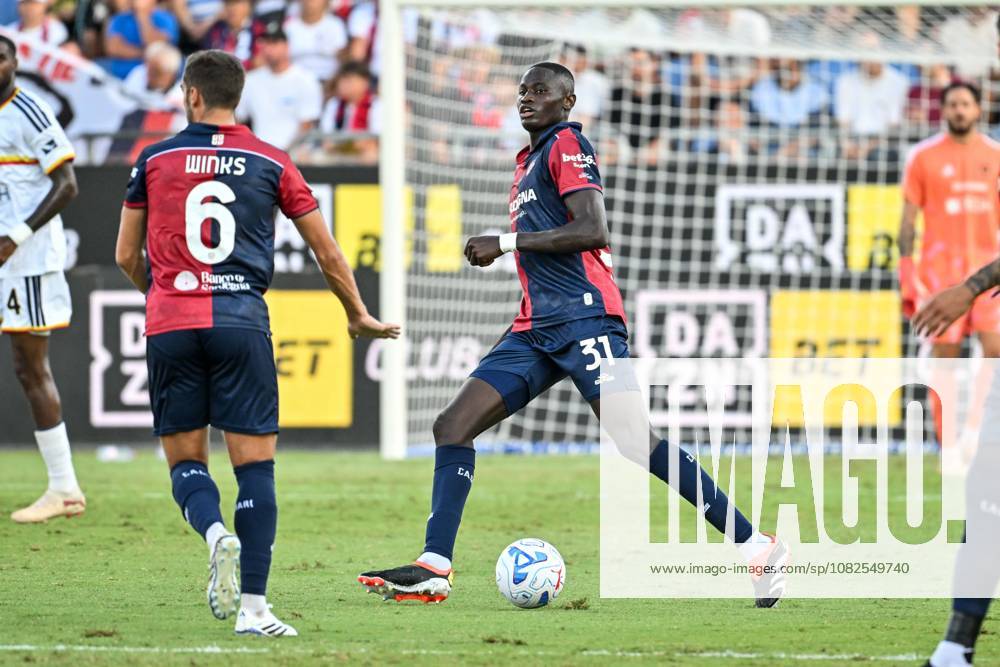IPA88246641 - Paul Mendy of Cagliari Calcio during the Cagliari Calcio vs. US Lecce match in the Italian Serie A soccer league in Cagliari, Italy, on September 7, 2026