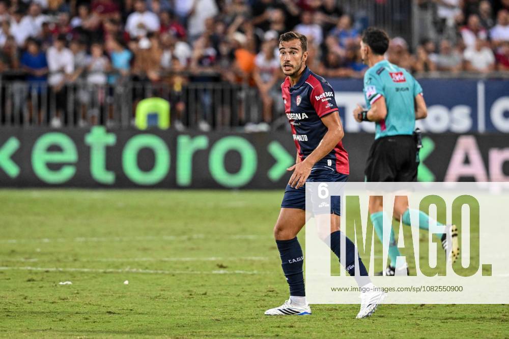 IPA88247843 - Harry Winks of Cagliari Calcio during the Cagliari Calcio vs. US Lecce Italian Serie A soccer match in Cagliari, Italy, on September 7, 2026