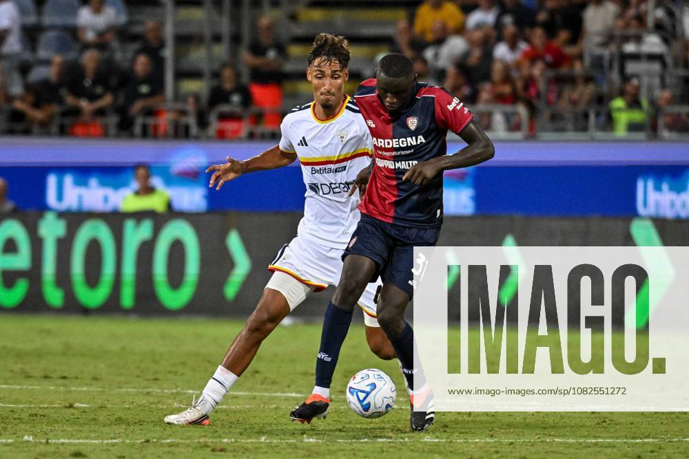 IPA88248029 - Paul Mendy of Cagliari Calcio during the Cagliari Calcio vs. US Lecce Italian Serie A soccer match in Cagliari, Italy, on September 7, 2026