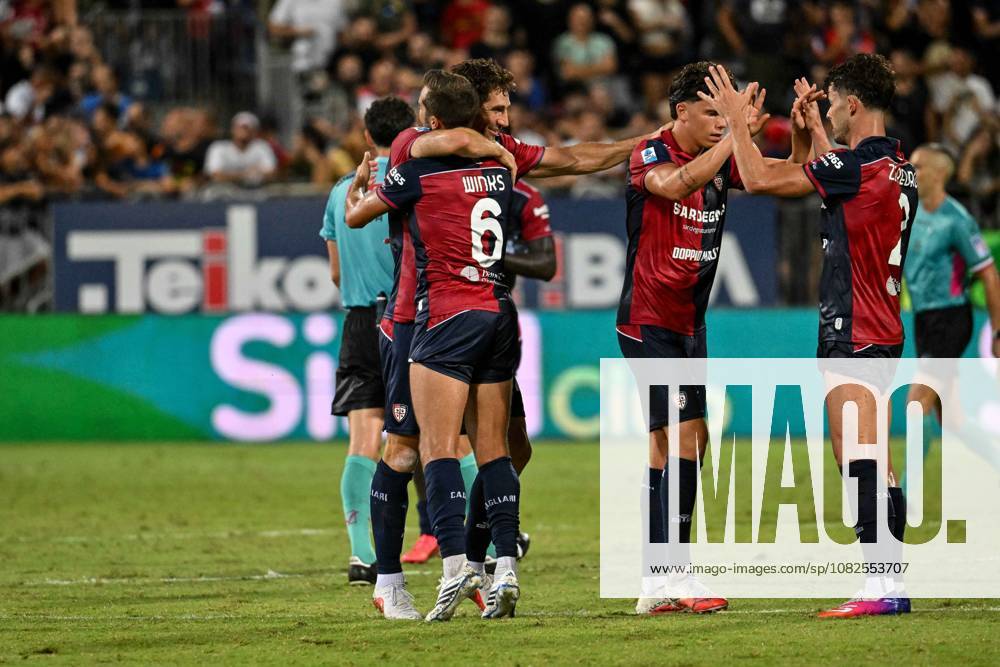 IPA88249364 - Harry Winks of Cagliari Calcio during the Cagliari Calcio vs. US Lecce Italian Serie A soccer match in Cagliari, Italy, on September 7, 2026