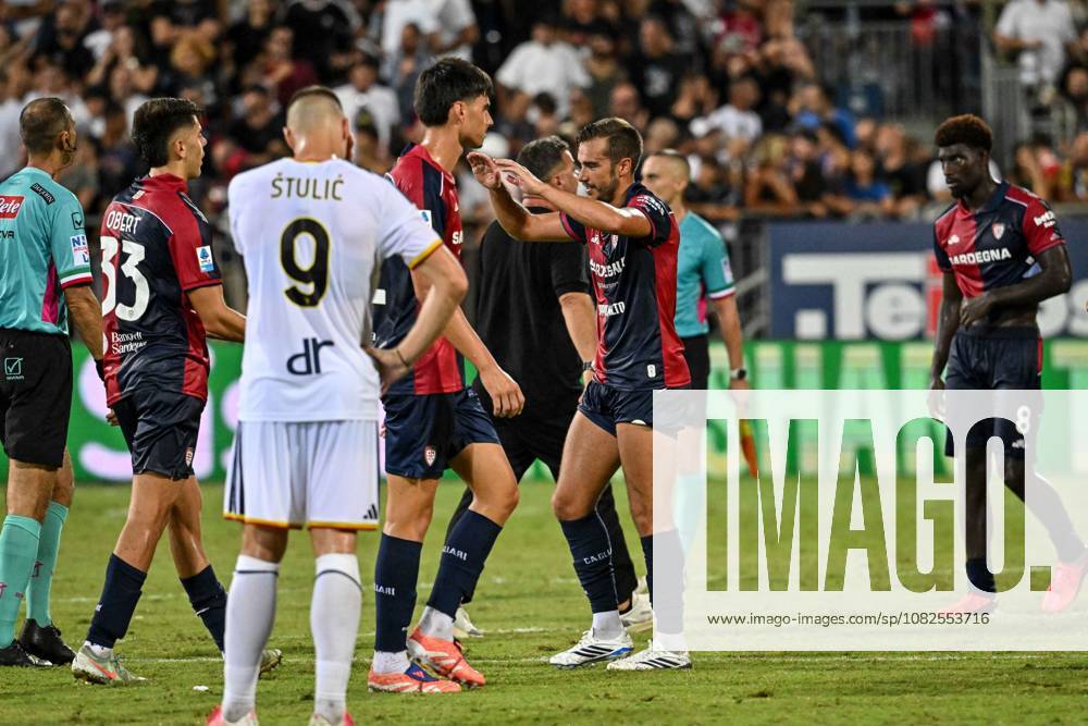 IPA88249374 - Harry Winks of Cagliari Calcio during the Cagliari Calcio vs. US Lecce Italian Serie A soccer match in Cagliari, Italy