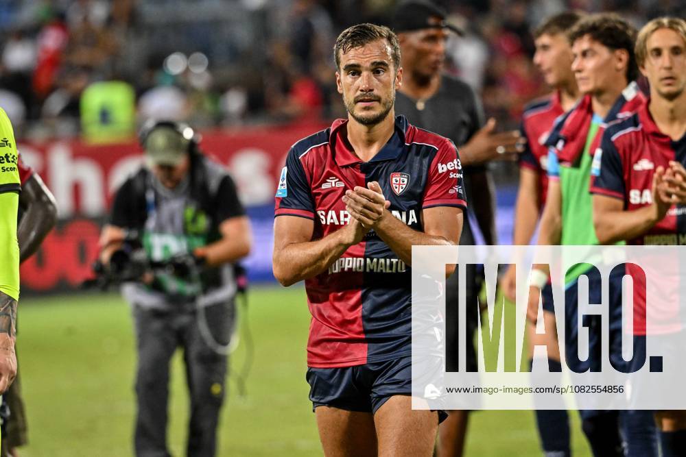 IPA88249378 - Harry Winks of Cagliari Calcio during the Cagliari Calcio vs. US Lecce Italian Serie A soccer match in Cagliari, Italy, on September 7, 2026