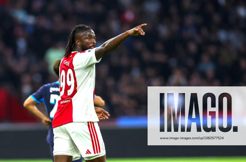 AMSTERDAM - AFC Ajax Amsterdam forward Tolu Arokodare celebrates after scoring during the Vriendenloterij Eredivisie match between Ajax and PSV at Johan Cruijff ArenA on 5 September 2026 in Amsterdam, Nederland. PETER LOUS EYE4IMAGES DeFodi Images -