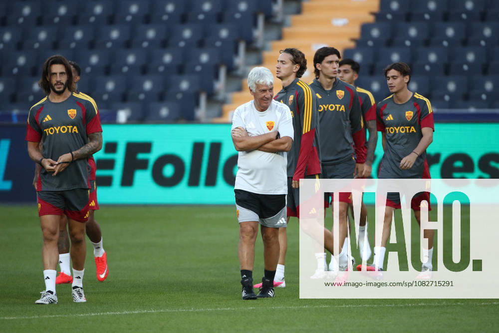 SOCCER - UEFA Champions League - AS Roma - press conference, PK, Pressekonferenz Photo by IPA ABACAPRESS.COM88325037 - September 9, 2026, Champions League: Press Conference and Roma Training Sessions in Istanbul. Pictured: Gasperini (Photo by Gino Mancini) Istanbul Turkey
