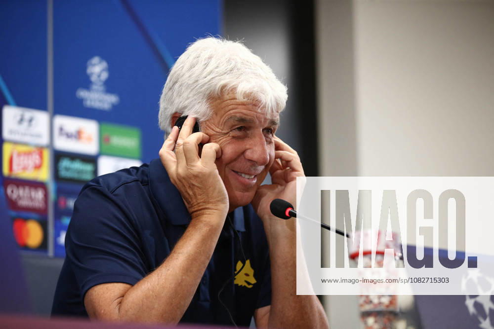 SOCCER - UEFA Champions League - AS Roma - press conference, PK, Pressekonferenz Photo by IPA ABACAPRESS.COM88325042 - September 9, 2026 Champions League: Press Conference and Roma Training Sessions in Istanbul. Pictured: Gasperini (Photo by Gino Mancini) Istanbul Turkey