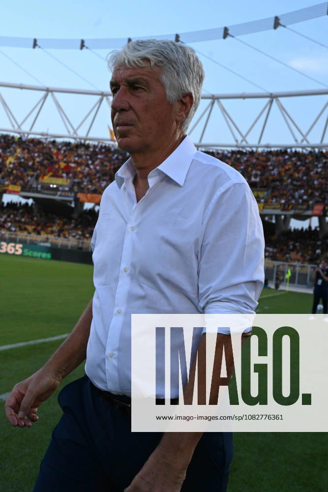 IPA88346260 - Gian Piero Gasperini (Head Coach of AS Roma) during the US Lecce vs. AS Roma Serie A soccer match in Lecce, Italy, on August 31, 2026