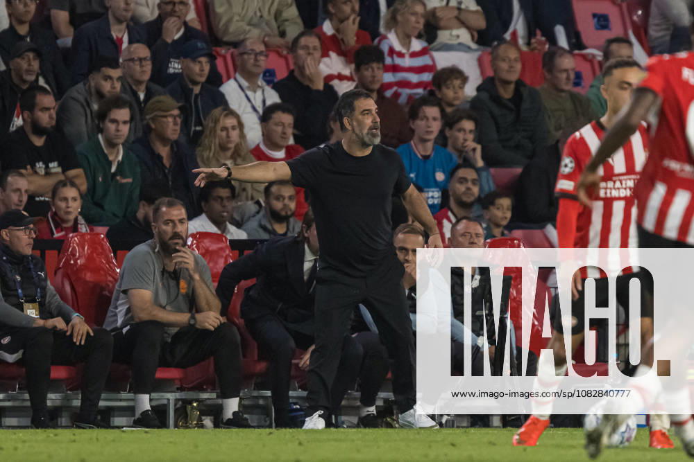 Arda Turan seen during UEFA Champions League 26 27 League Phase - Matchday 1 match between teams of PSV Eindhoven and FC Shakhtar Donetsk (Jan Borys Ball Raw Images) Eindhoven Philips Stadion Netherlands
