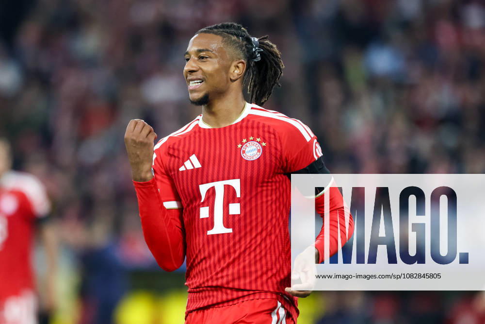 Michael Olise (FC Bayern Muenchen, 17) gestikuliert, Geste, Gestik, Freisteller, GER, FC Bayern Muenchen vs. FK Bodo Glimt, Fussball, UEFA Champions League, Liga-Phase, 1. Spieltag, Saison 2026 2027, 10.09.2026, GER, FC Bayern Muenchen vs. FK Bodo Glimt, Fussball, UEFA Champions League, Liga-Phase, 1. Spieltag, Saison 2026 2027, 10.09.2026 Muenchen