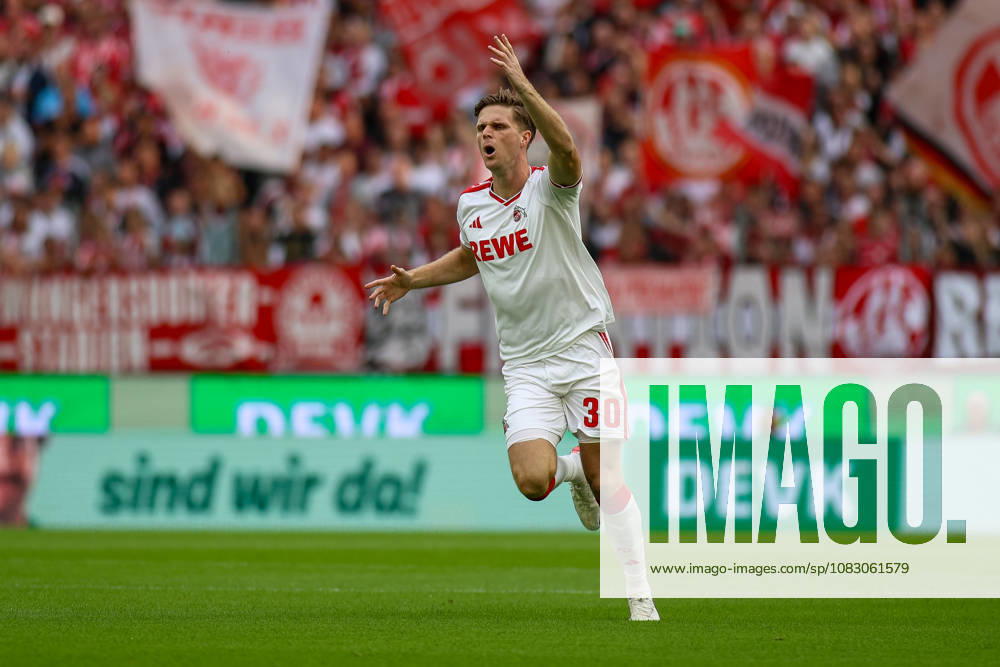 GER, Fussball, Herren, Bundesliga , 1. Bundesliga, Saison 2026 2027, 1. FC Köln - SV Werder Bremen Marius Bülter (KOE) gestikuliert, Gestik