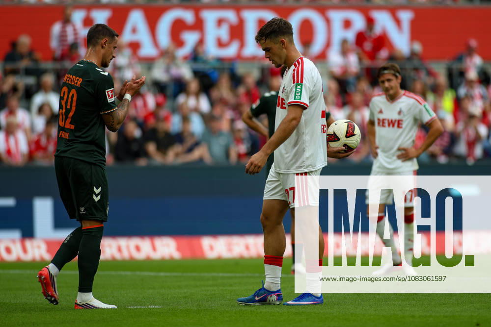 GER, Fussball, Herren, Bundesliga , 1. Bundesliga, Saison 2026 2027, 1. FC Köln - SV Werder Bremen Thijs Dallinga (KOE) geht zum Elfmeter