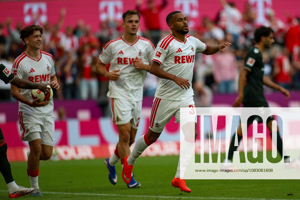 GER, Fussball, Herren, Bundesliga , 1. Bundesliga, Saison 2026 2027, 1. FC Köln - SV Werder Bremen Linton Maina (1. FC Köln) Torjubel, jubelt nach seinem Treffer zum 1:0