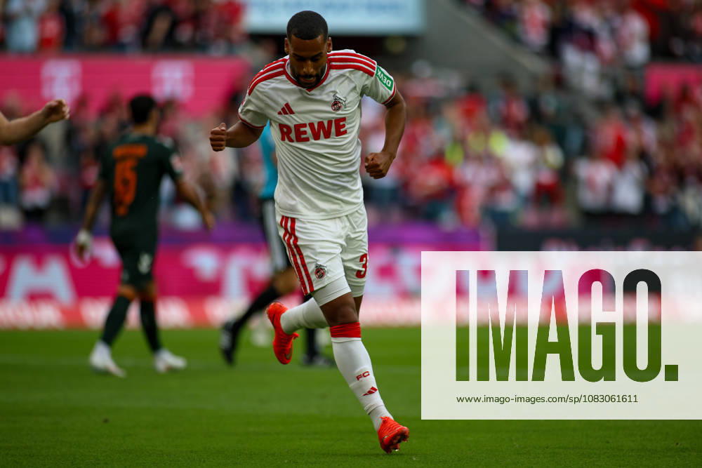 GER, Fussball, Herren, Bundesliga , 1. Bundesliga, Saison 2026 2027, 1. FC Köln - SV Werder Bremen Linton Maina (1. FC Köln) Torjubel, jubelt nach seinem Treffer zum 1:0