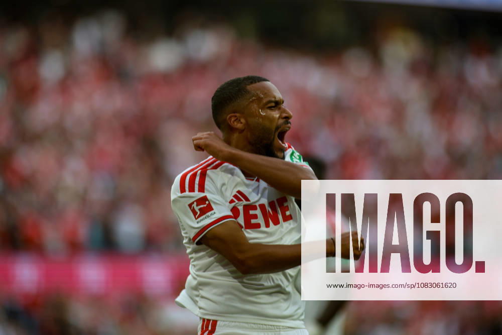 GER, Fussball, Herren, Bundesliga , 1. Bundesliga, Saison 2026 2027, 1. FC Köln - SV Werder Bremen Linton Maina (1. FC Köln) Torjubel, jubelt nach seinem Treffer zum 1:0