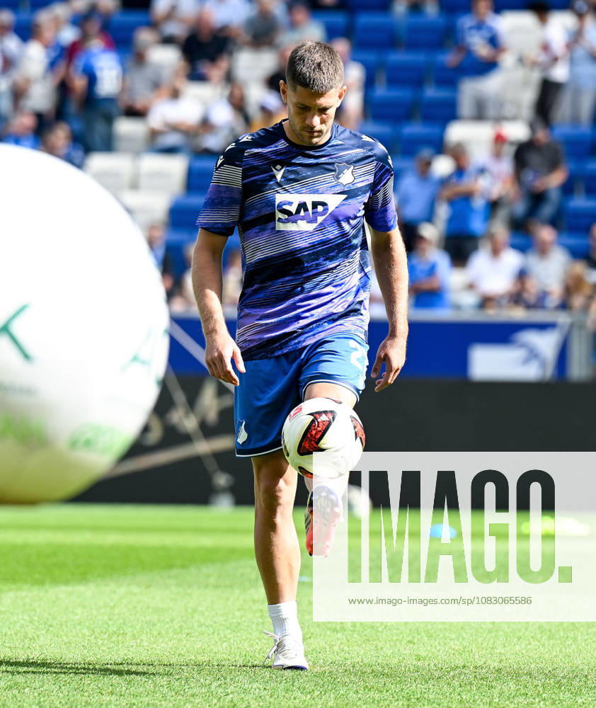 SNP Arena, Sinsheim, GER, 1.FBL, TSG Hoffenheim vs VfB Stuttgart , Andrej Kramaric (Hoffenheim) DFL regulations prohibit any use of photographs as image sequences and or quasi-video. (Photo by Hasan Bratic DeFodi Images) -
